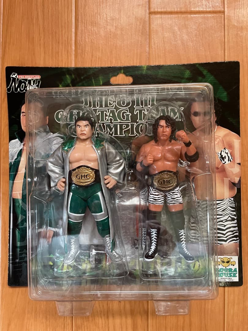 プロレス フィギュア プロレスリングノア 歴代GHCタッグチャンピオン 4セット