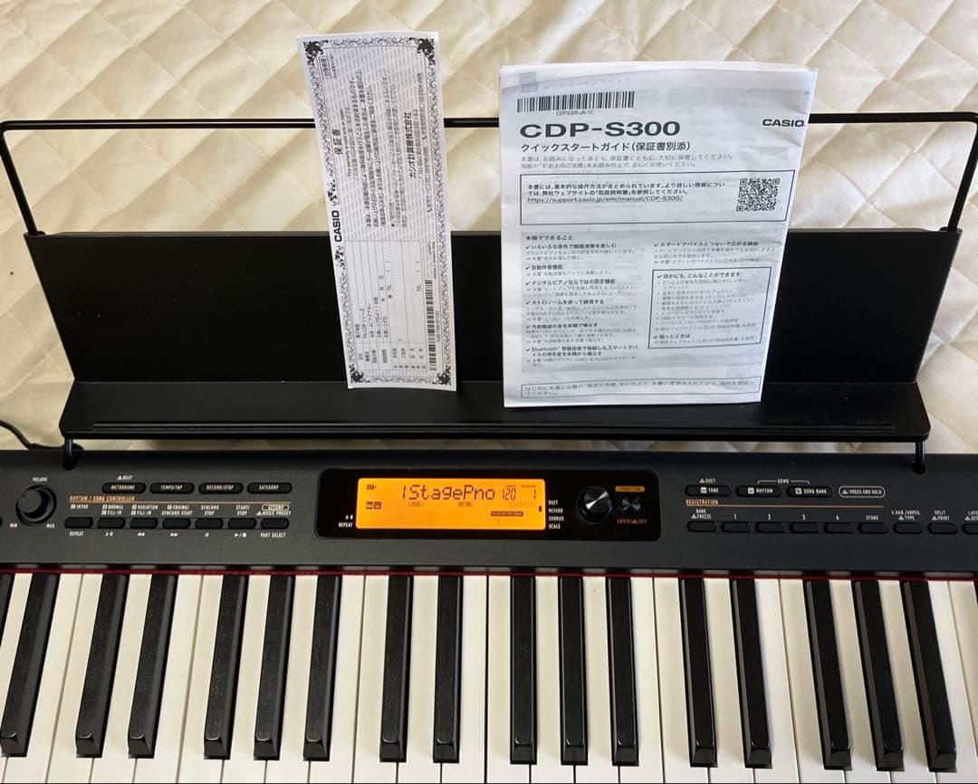 CASIO CDP-S300 電子ピアノ 2024製