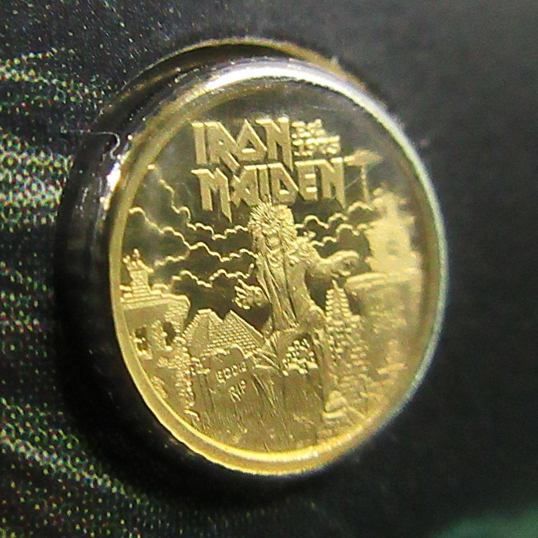 最新 ミュージックレジェンド 2025 イギリス 金貨 アイアンメイデン