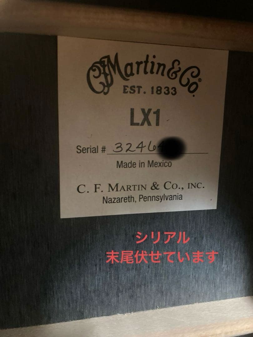 w*0様 【美品】リトルマーチン LX1 純正ギグバッグ付き 送料込み