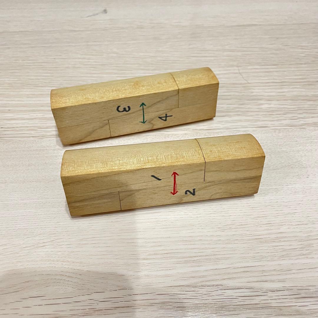 【送料無料】津軽三味線用 三つ折りハードケース（木製仮継ぎ付き】