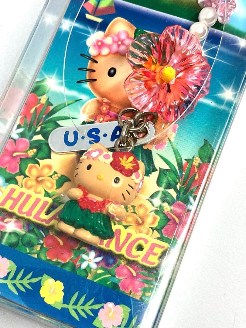 レア ハローキティ ハワイご当地 フラダンス ABCストア限定 ストラップ