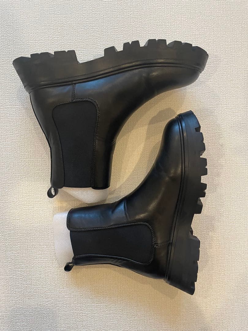 BEAUTY&YOUTH サイドゴアブーツ 晴雨兼用 24cm