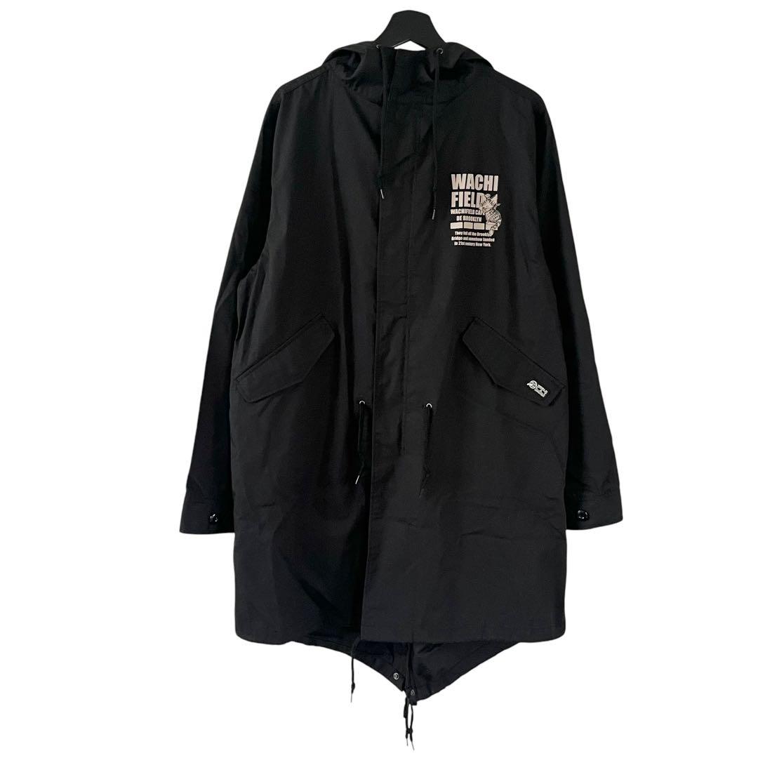 わちふぃーるど モッズコート ブラック F 猫 ダヤン WACHI FIELD