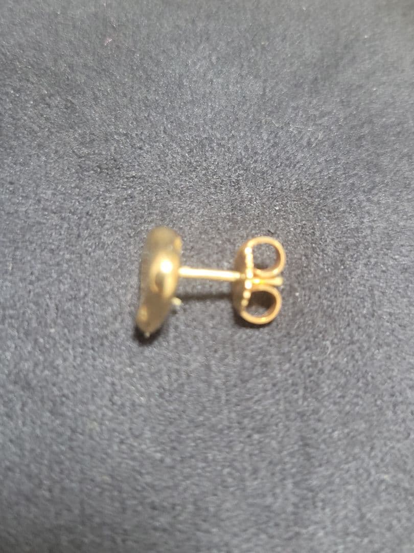 TIFFANY & Co. 片耳 K18 ハート型 ピアス(片耳用)