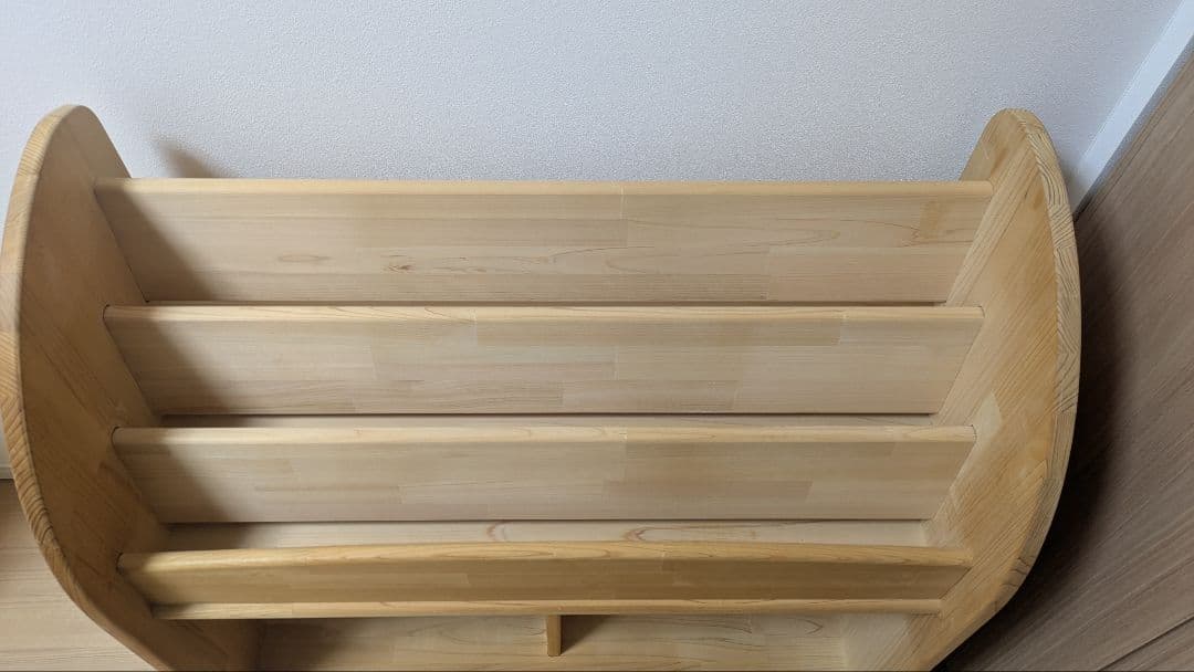 木遊舎 絵本棚 M800 無垢 中古 天然木 ナチュラル 絵本収納