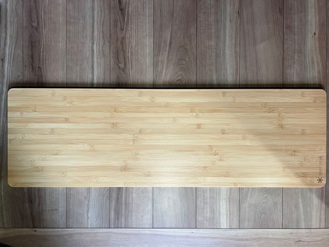  peak スノーピーク　フォールディングシェルフ　ロング竹