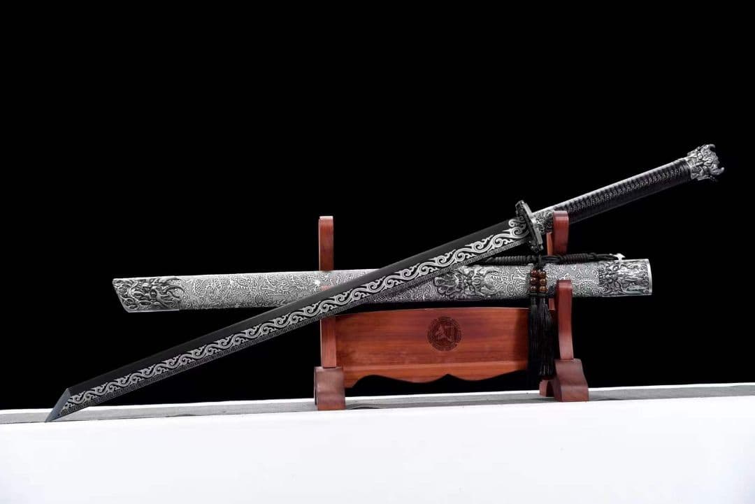 【魔域唐横刀】 古兵器 武具　刀装具　日本刀　模造刀 居合刀 長尺