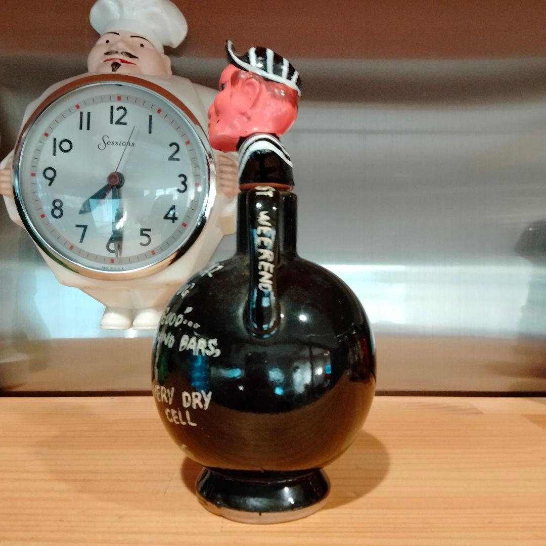 50s レア 囚人 刑務所 不良　アルカトラズ デカンタ　ビンテージ 8ボール