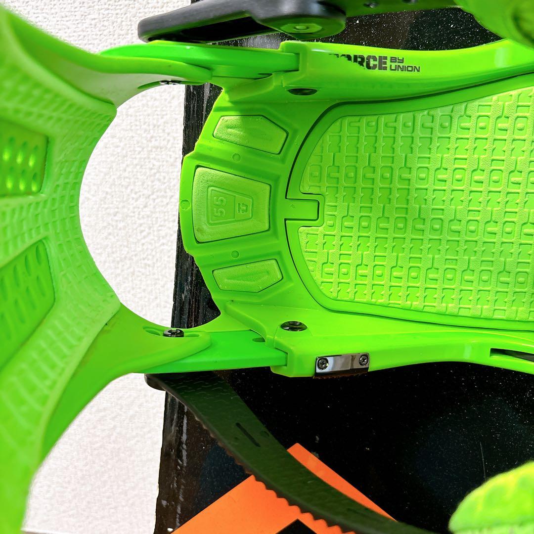 スノーボード KEENEYES 152cm UNION ML ケース付　フォース