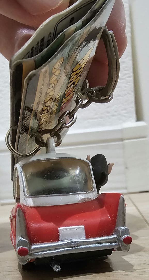 【未使用品】ドラゴンボールZ ライディングキーホルダー 界王様&バブルスくん