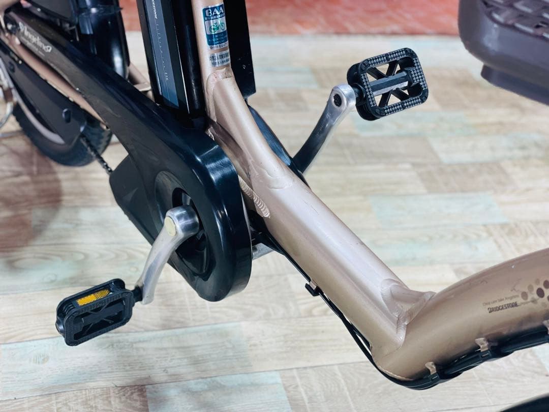 超特価！アンジェリーノ⭐️ブリヂストン子供乗せ電動アシスト自転車Y3083