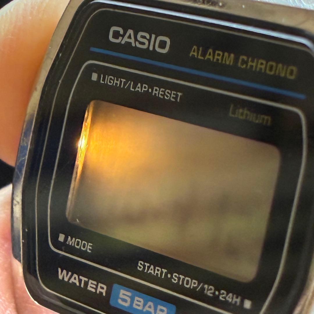 レア casio カシオ W-39 動作品 2073 ヴィンテージ