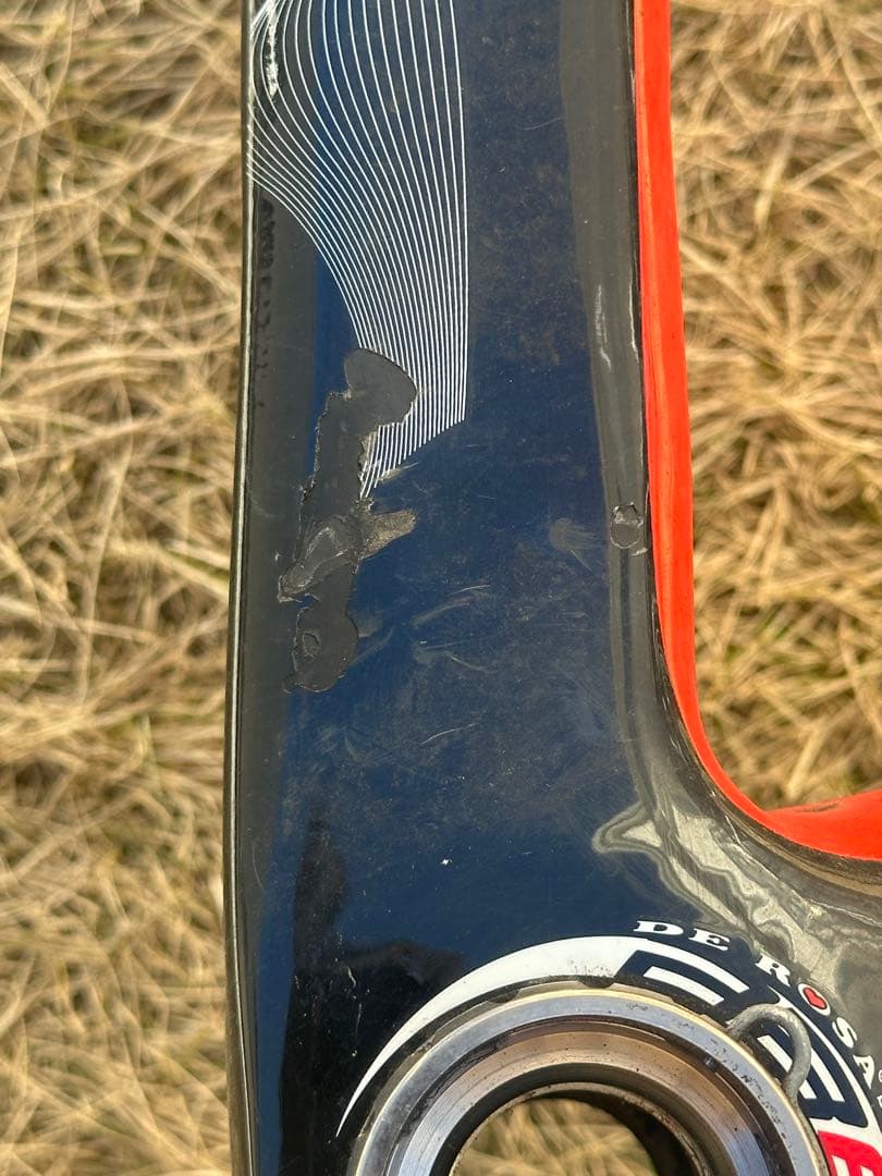 【中華】デローザカーボンフレーム お汁粉大納言様用