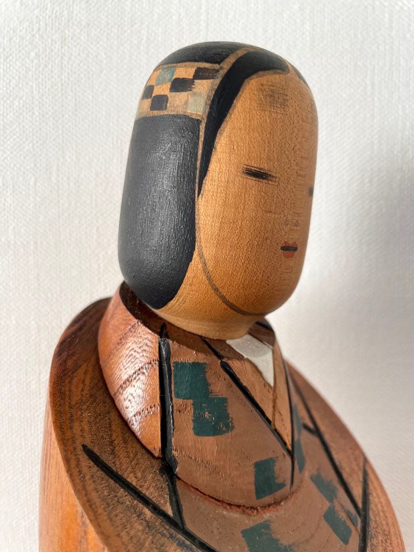 能面 こけし kokeshi 人形 工芸品 和 歌舞伎 能楽 伝統 清樹 美しい