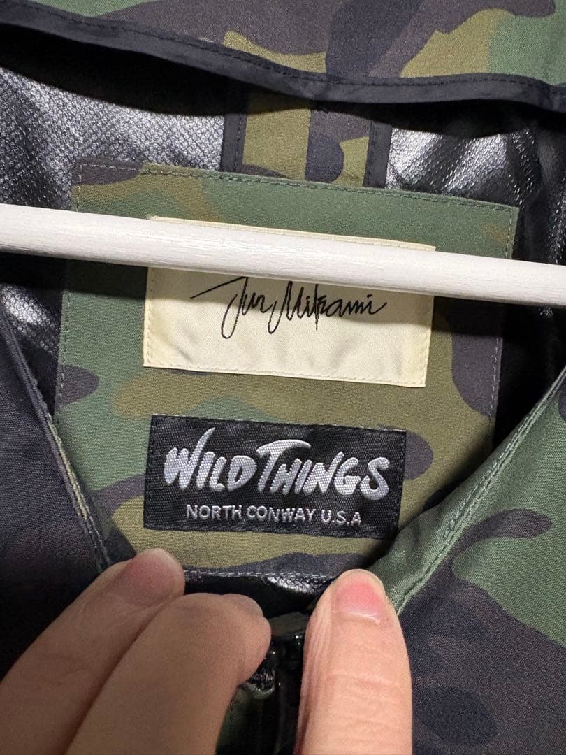 WILD THINGS × JUN MIKAMI 1-WT 迷彩 コート　新品