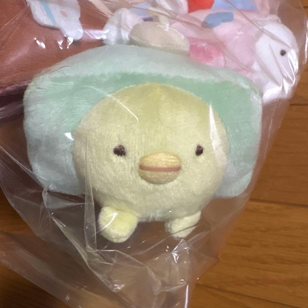 すみっコぐらし　ねこのきょうだい　ケーキ　シーンぬいぐるみ