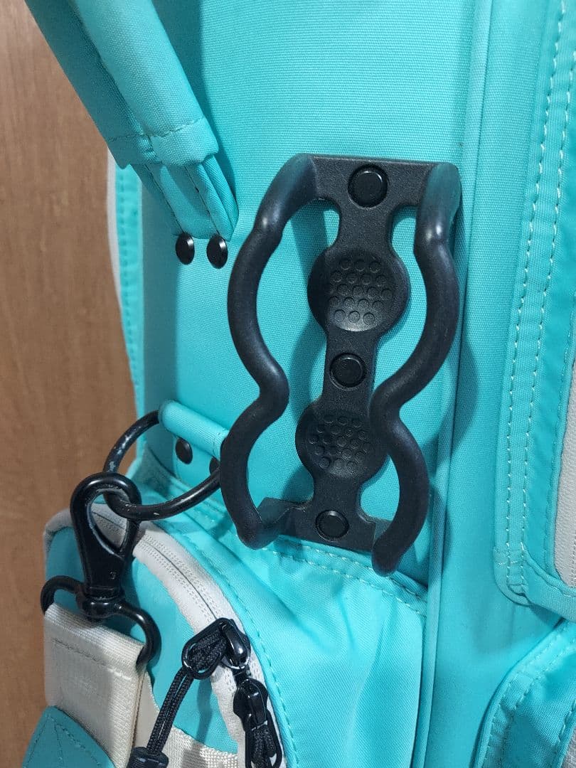 希少 人気色アクア〈BRIEFING〉キャディバッグ ブリーフィング 終売品