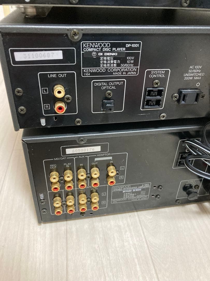 サニー希少KENWOOD オーディオコンポ　システムコンポ　K’sシリーズ