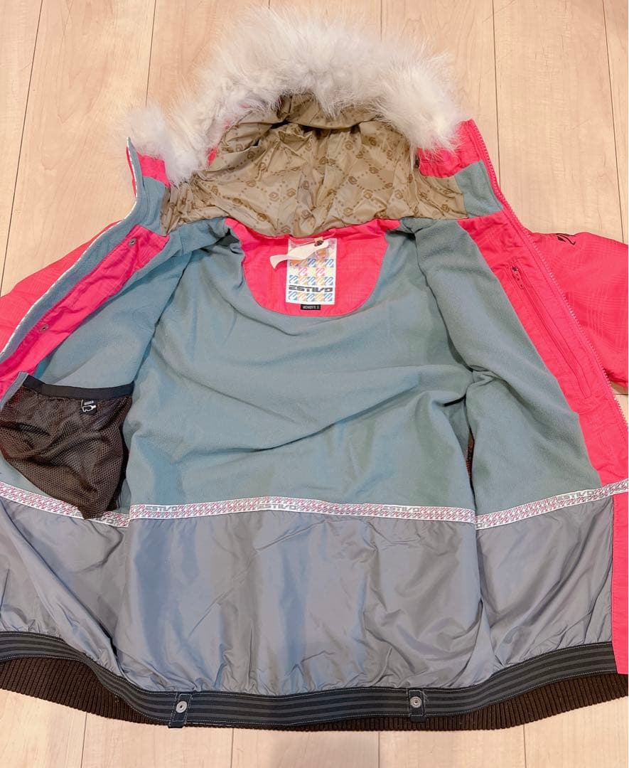 ボードウェア　セット　ピンク　ホワイト　チェック　S M レディース