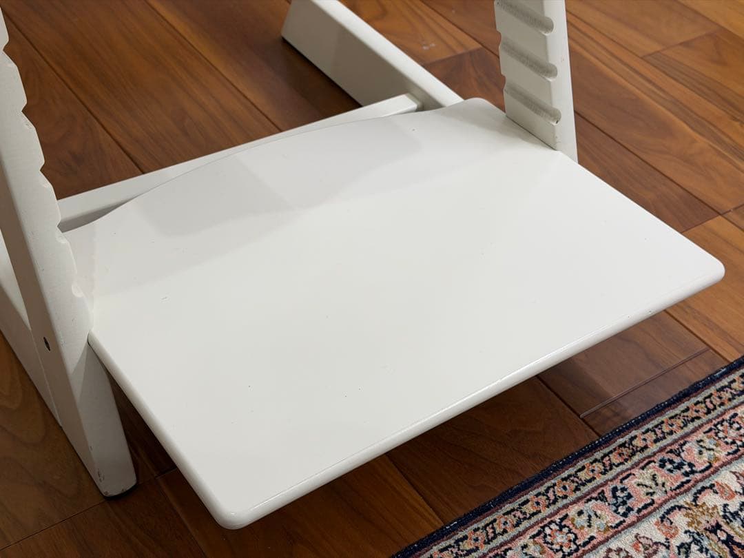 ストッケ トリップトラップ ホワイト 子供椅子 ベビーチェア