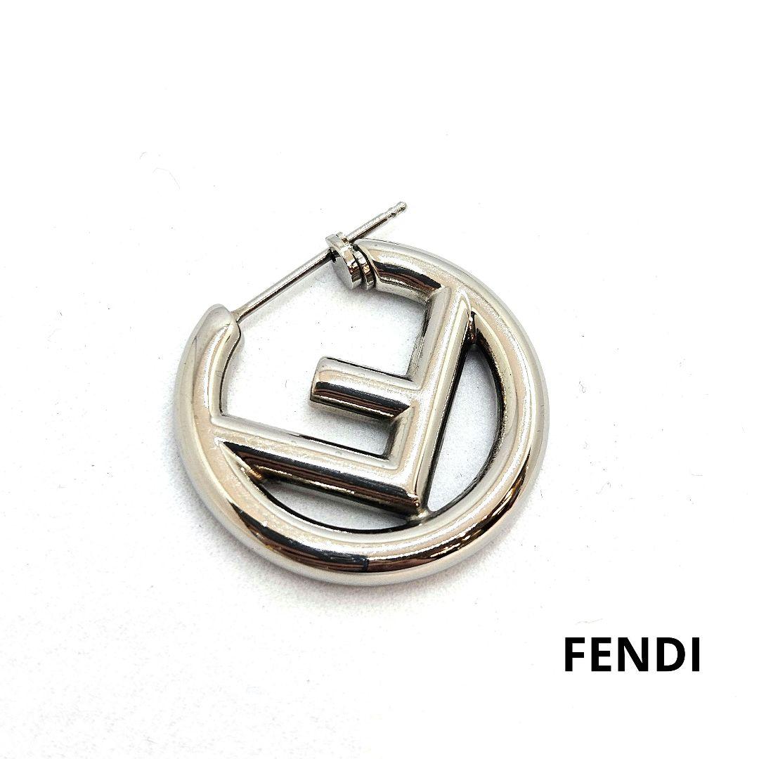 FENDI フェンディ エフイズ ピアス シルバーカラー
