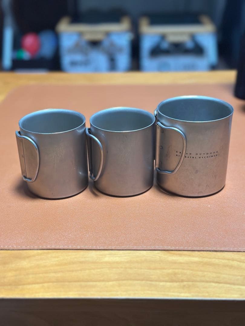  peak チタンマグカップ 5個セット