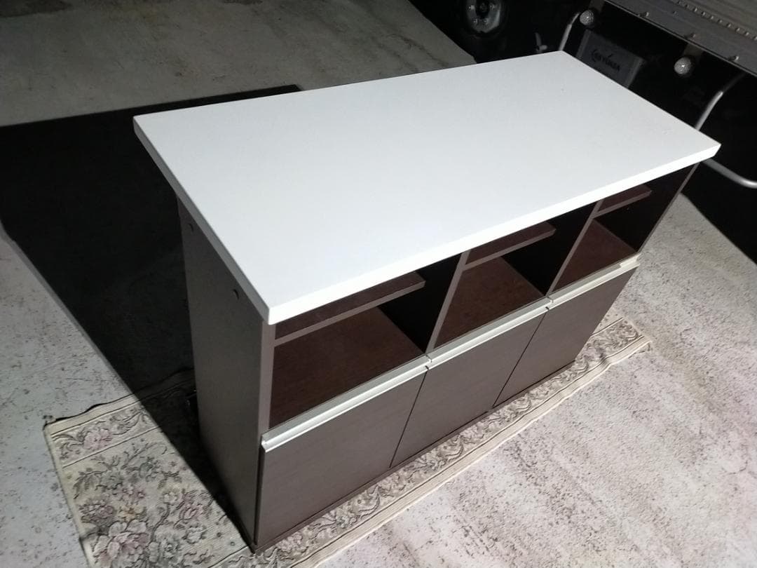 お洒落な空間♪♪☆バーカウンター☆ 収納付き