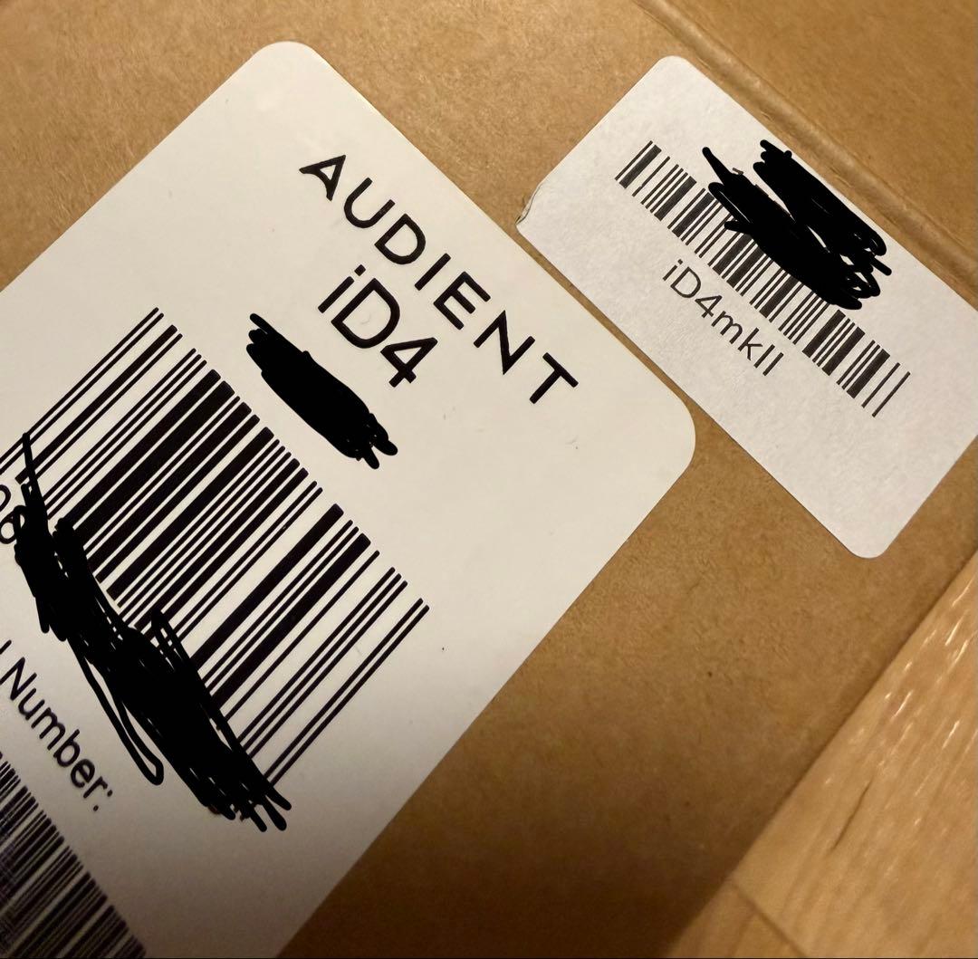 【ほぼ新品】AUDIENT iD4mkII オーディオインターフェイス