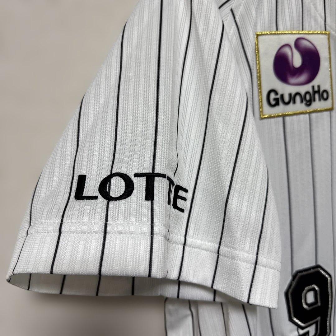 千葉ロッテマリーンズ　福浦和也ホームユニフォーム Lサイズ