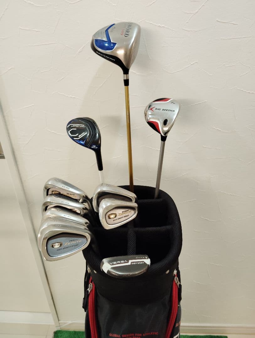 ★中古オススメ/フレックスSR/11本/ミズノ、キャロウェイ　ゴルフセット