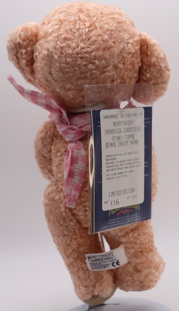 ビーニーチーキー・アカネ25cm MERRYTHOUGT日本限定116番/500