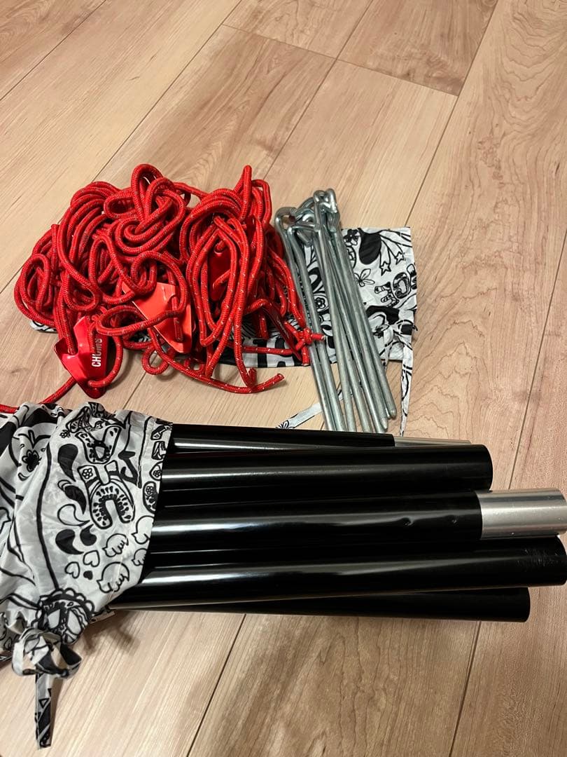 チャムス テント タープ セット 美品