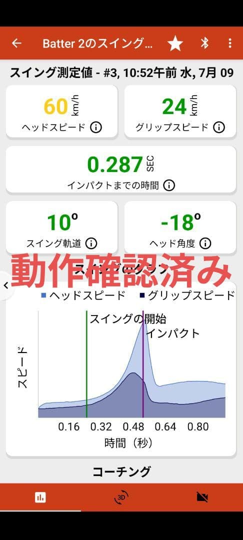 GARMIN × SSK SWING COACH ガーミン スイングコーチ