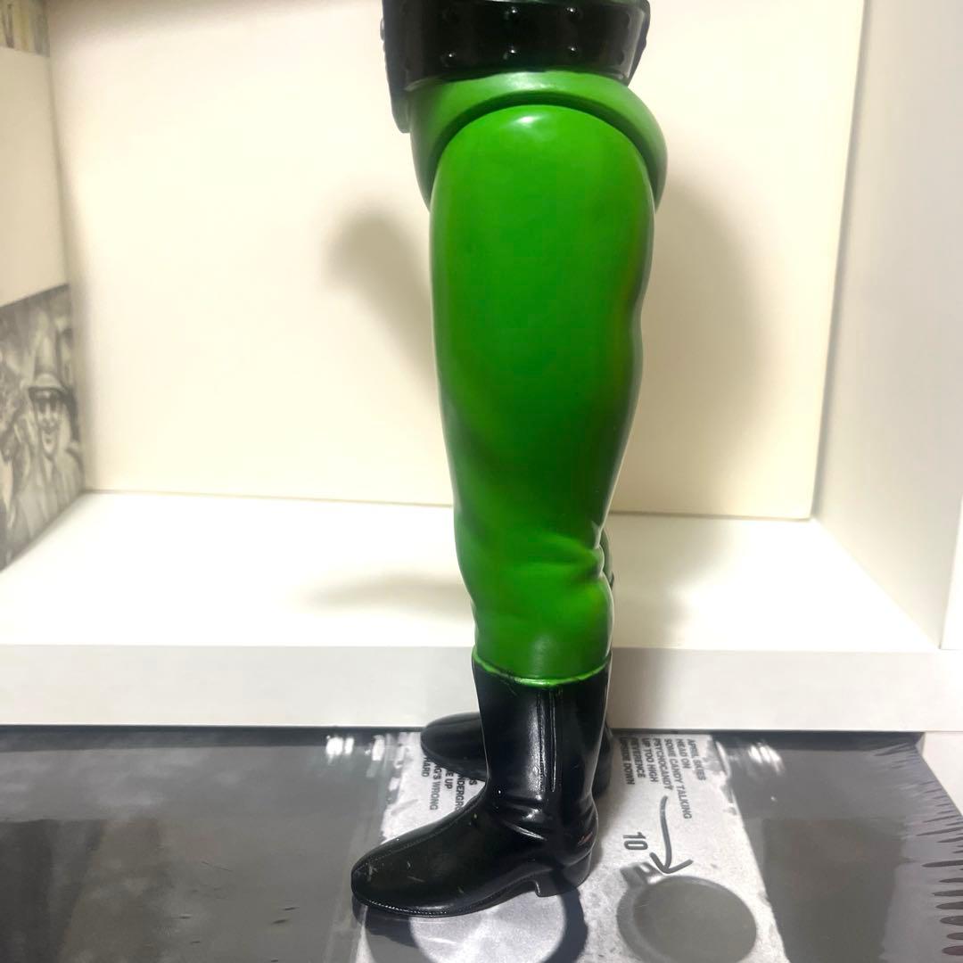 旧バンダイ製 死神カメレオン キングサイズ 美品 ソフビ フィギュア 怪人