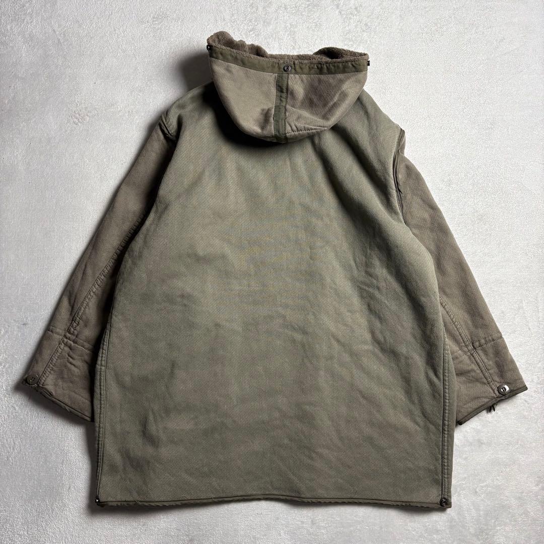90s ドイツ軍　モッズコート　ロングフィールドパーカー　ボアライナー付き