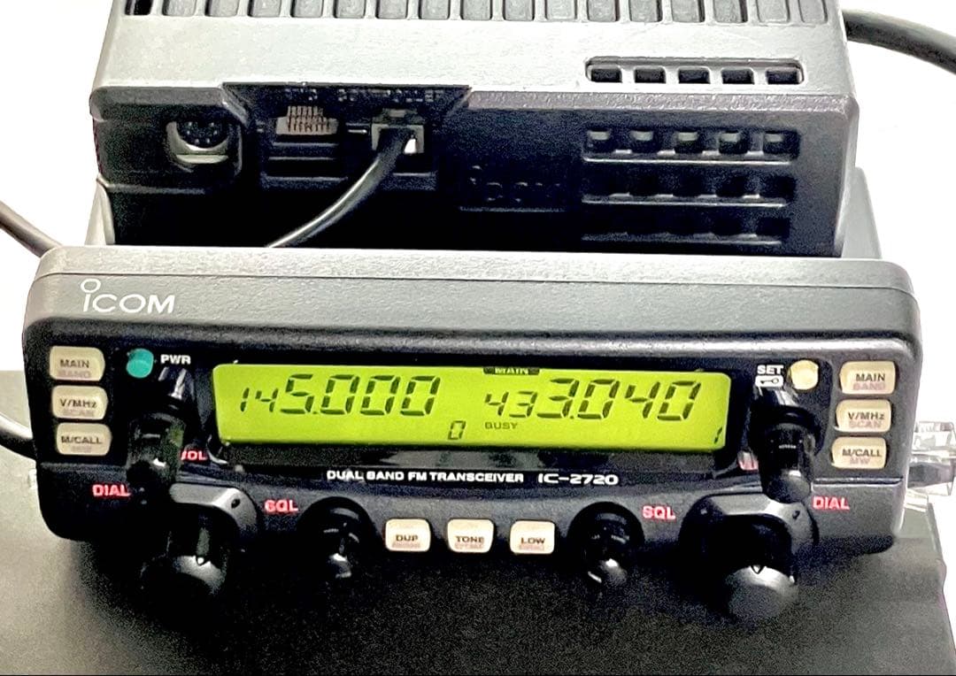 ICOM IC-2720D 50w トランシーバー アマチュア無線機