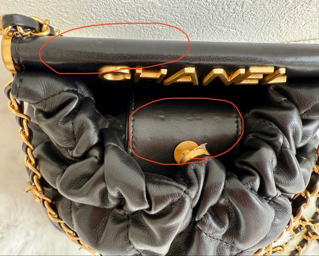 【新品未使用】CHANEL キルティング　ショルダーバッグ　チャーム　ノベルティ