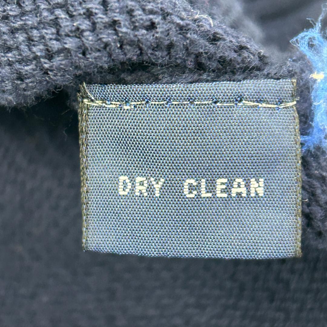 お*ち様 ラルフローレン　刺繍　ワンポイント　ポニー　襟付き　ニット　古着　ネイ