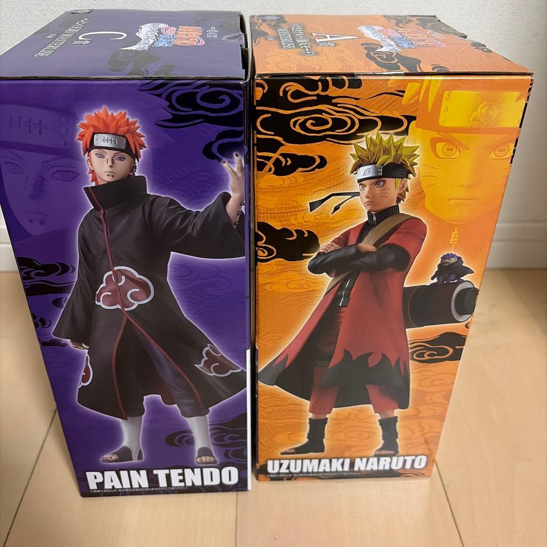 一番くじナルト A賞　うずまきナルト　仙人モード C賞　ペイン（天道） 下位賞