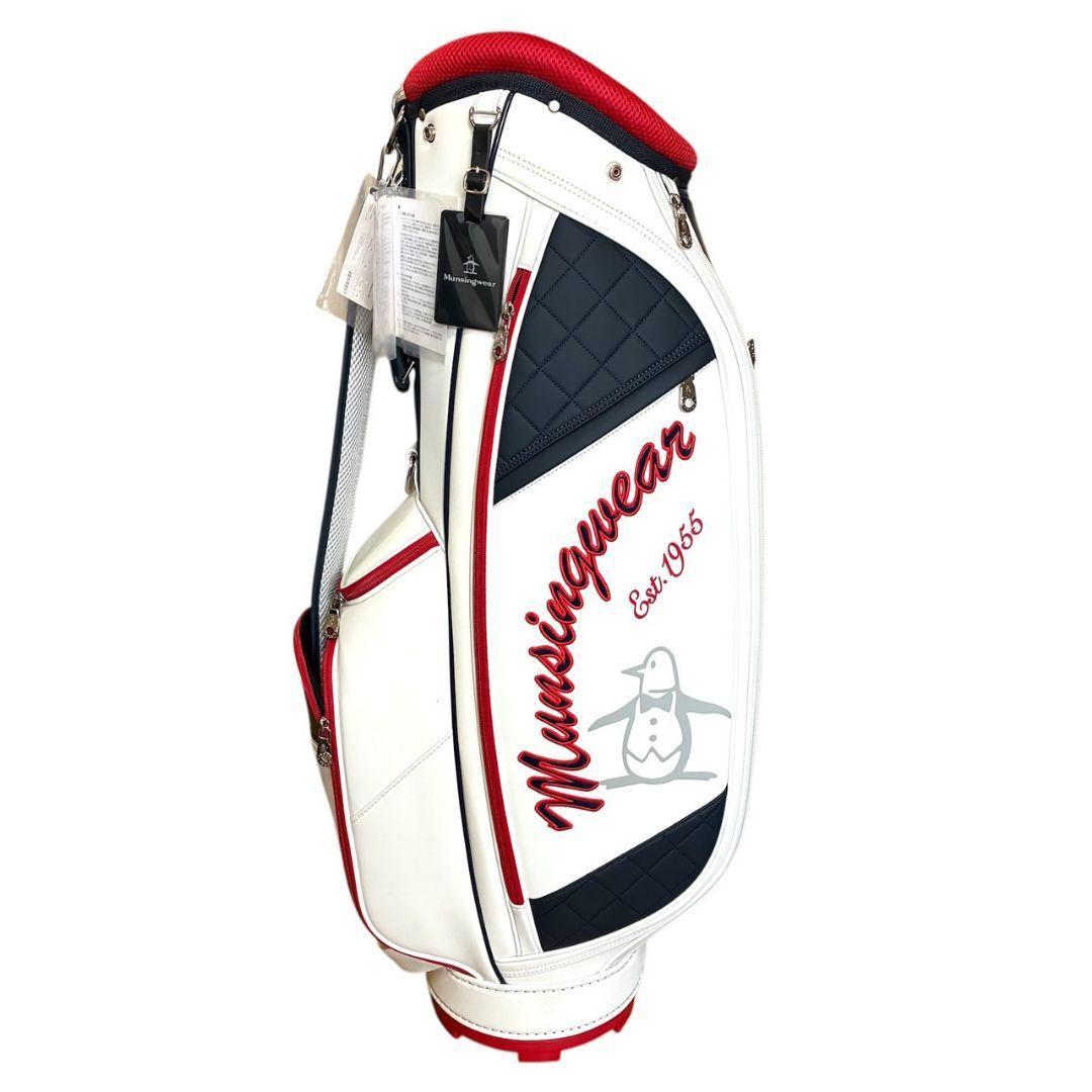 【新品】マンシングウェア　ビッグロゴキャディバッグ
