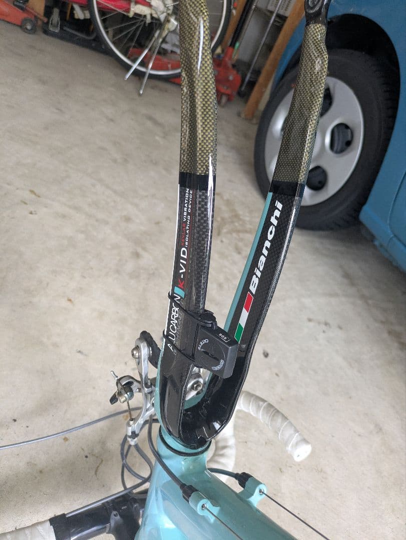 【★09式年美品★】Bianchi carbonロードC2C Nirone