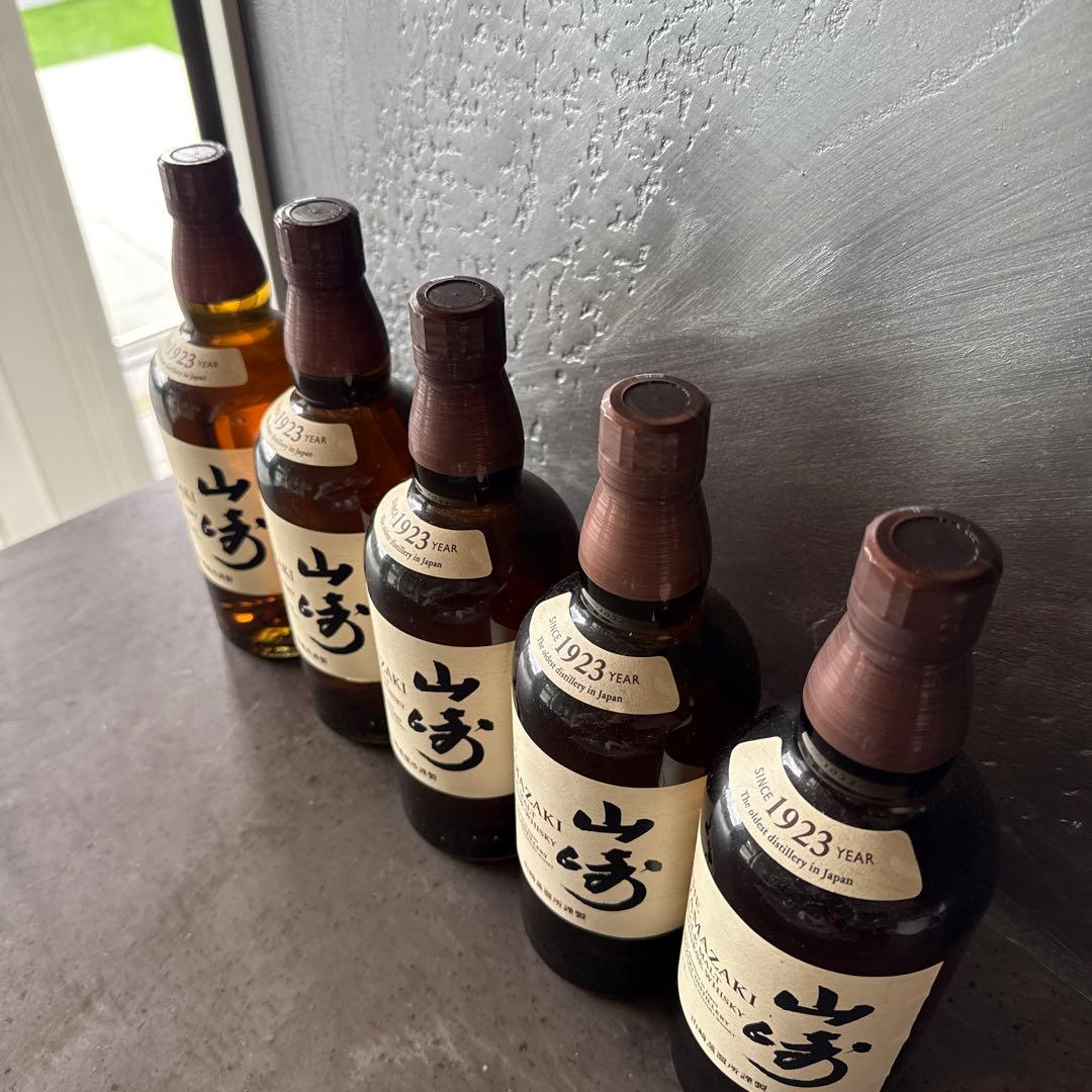 山崎ウイスキー 5本セット