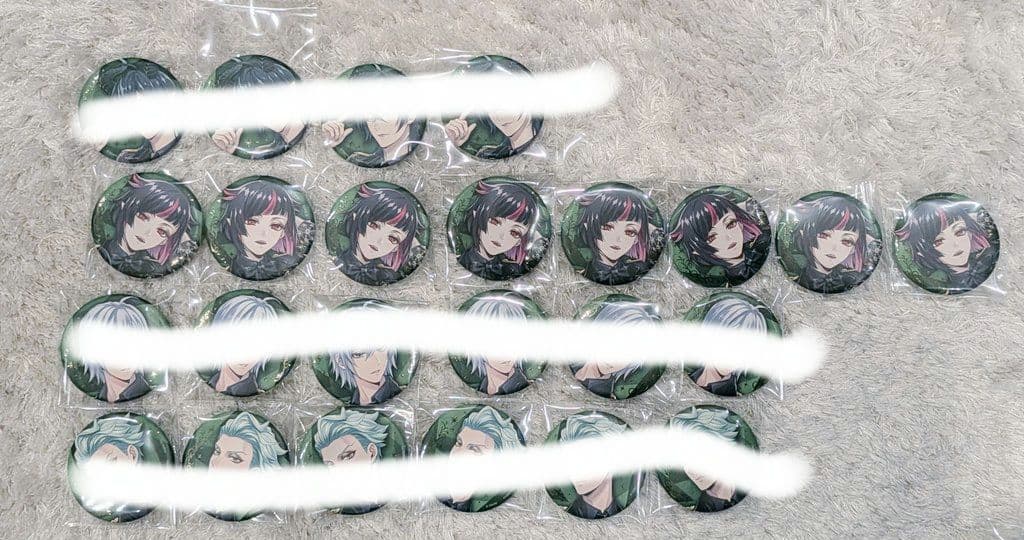 リリア ブレイジングジュエル 缶バッジ(期間限定値下げ)