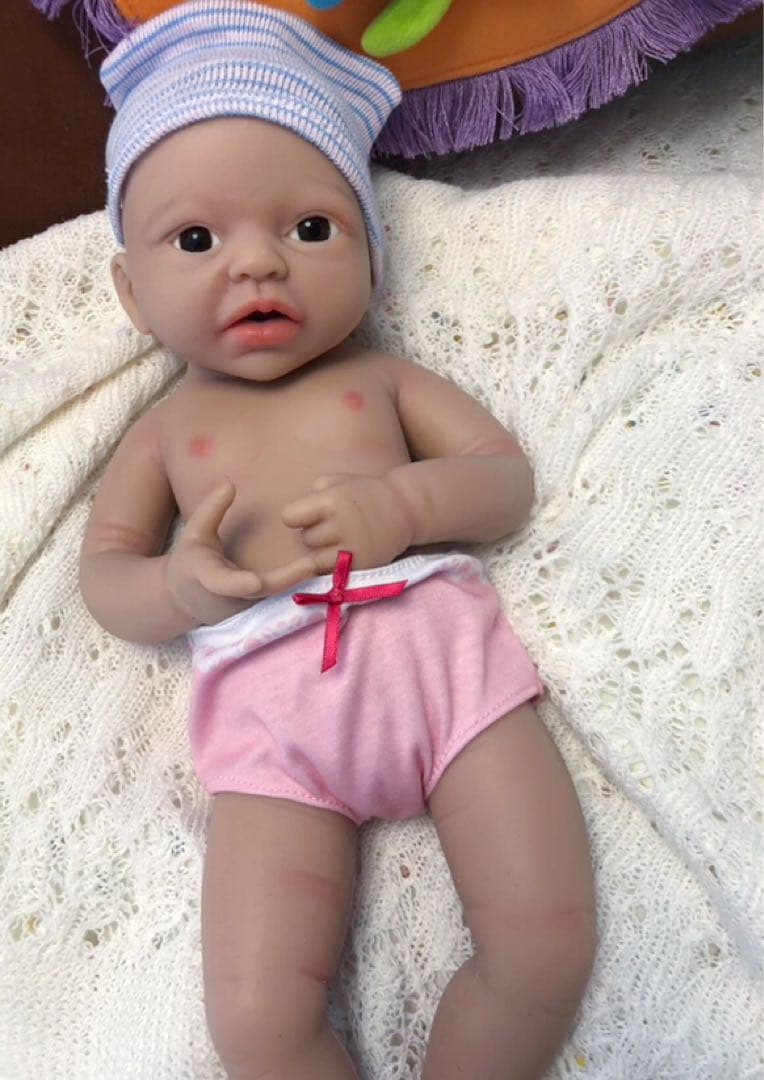 専用　マシュマロシリコン　全身シリコン　グラスアイ　リボーンドール