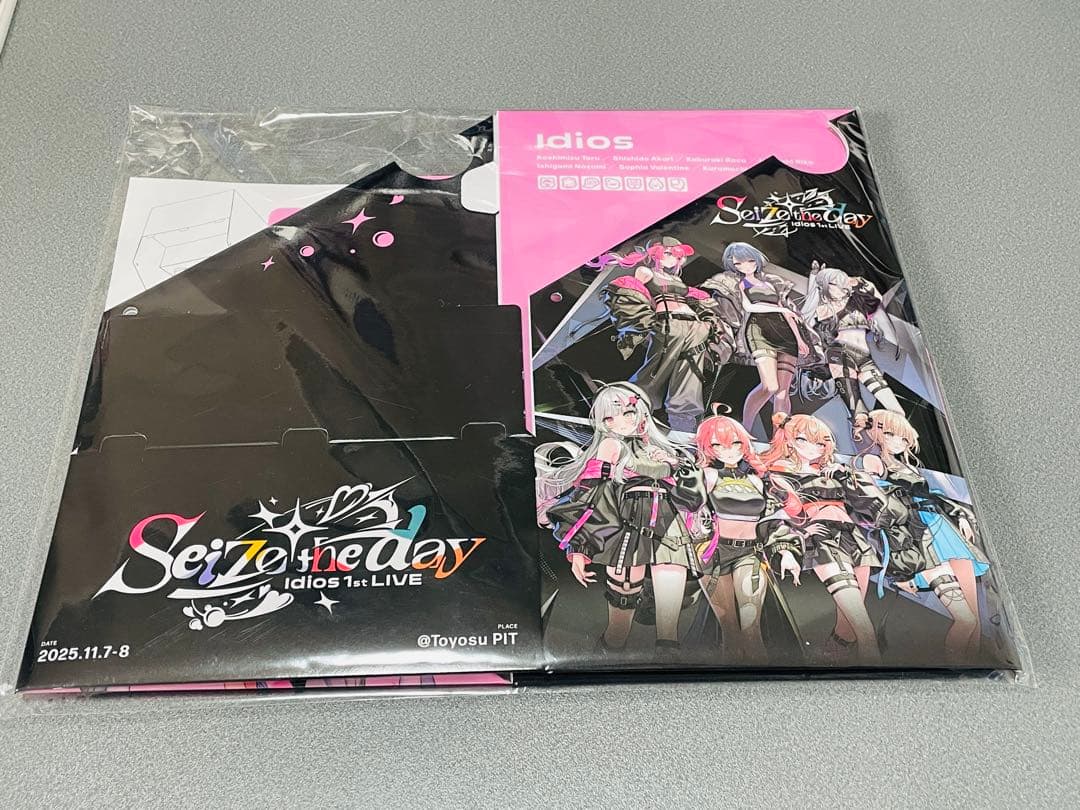 【Idios 1st LIVE \"Seize the day\"】Idiosラック