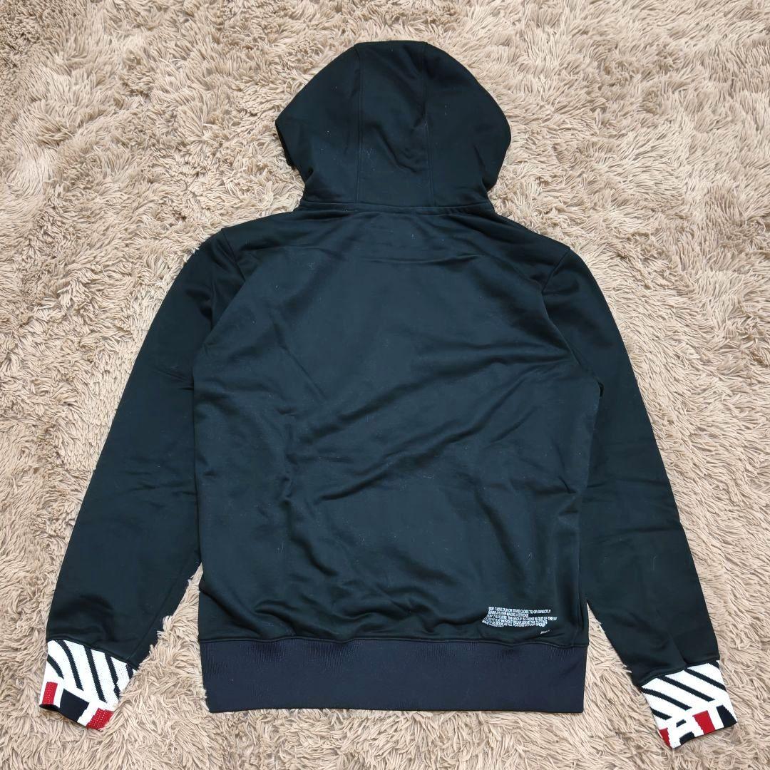 マークアンドロナ　パーカー　フード　フルジップ　スカル　ブラック　メンズ　50