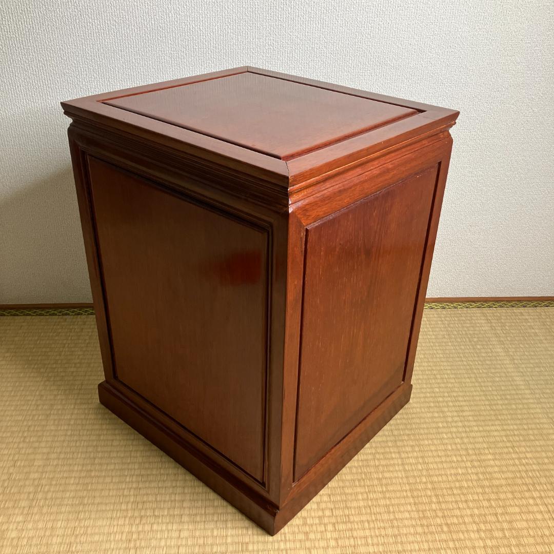 【高級】木製 レトロアンティーク 6段サイドキャビネット