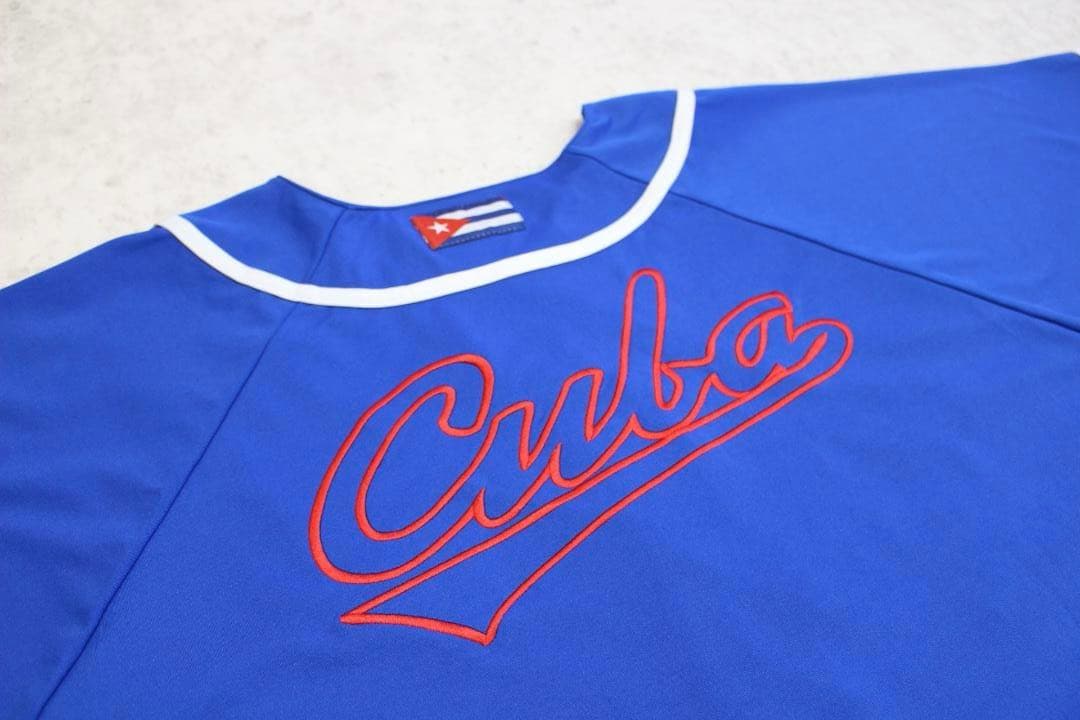 【新品同様】XL～XXL相当　キューバ　代表　野球　ベースボール　WBC