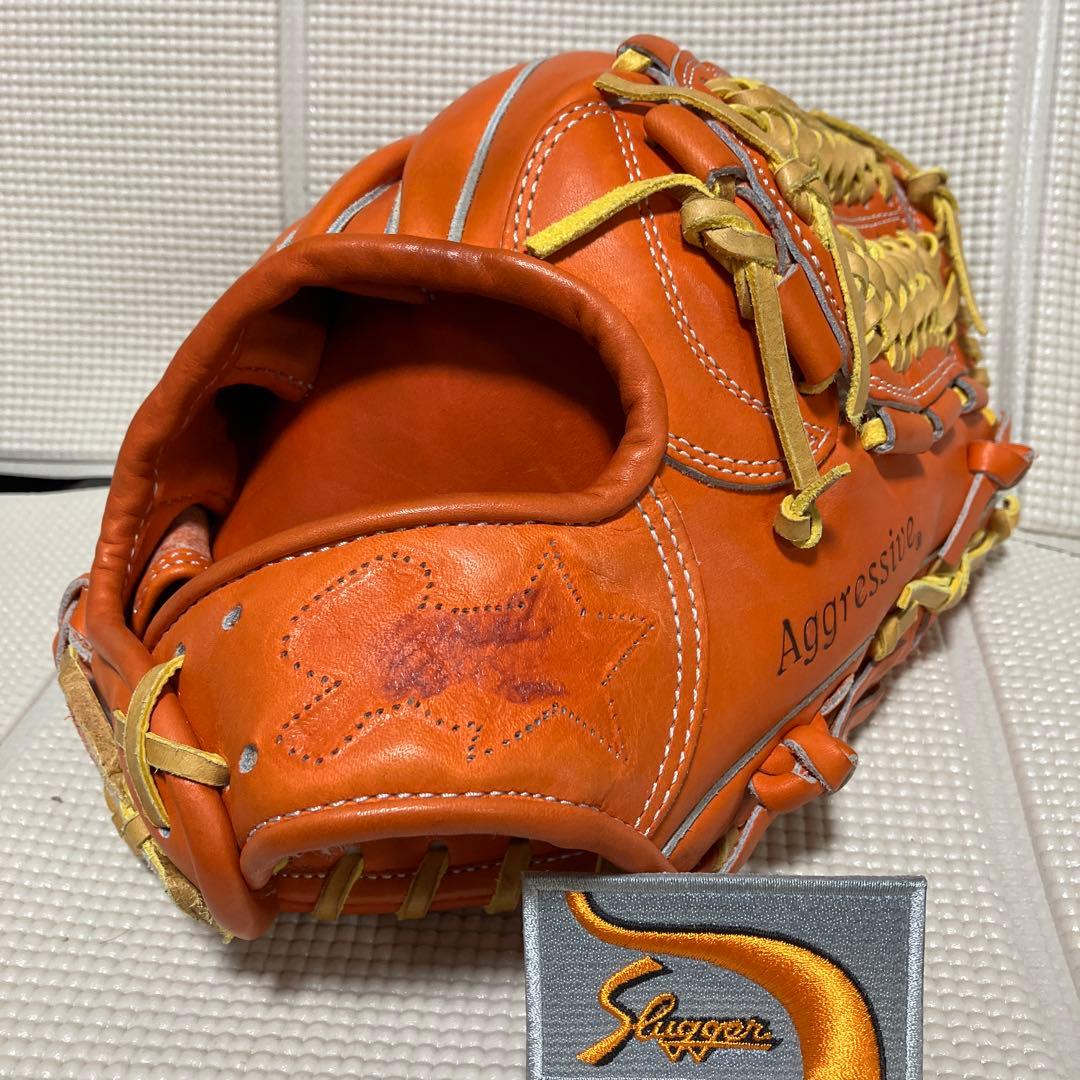 久保田スラッガー KSG-L7S 硬式グローブ オレンジ